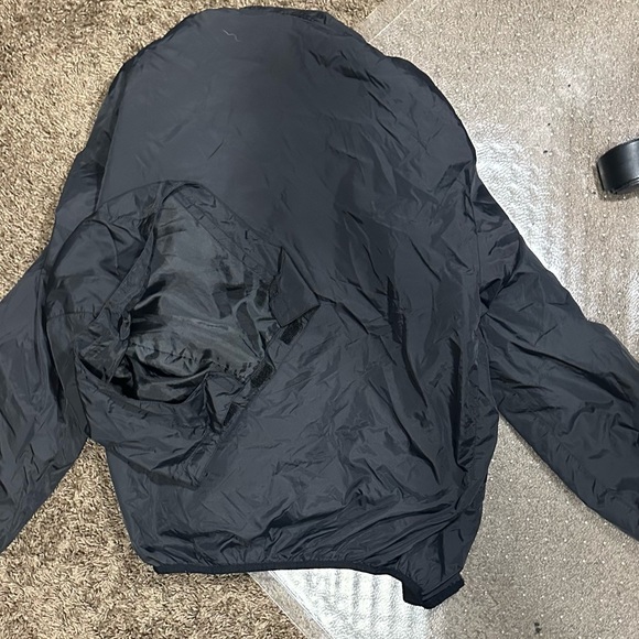 H&M BLACK NASA INSULATED RAIN JACKET - Picture 3 of 4